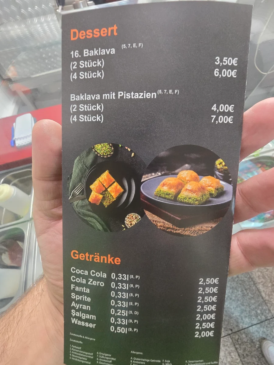 Speisekarte photo 10