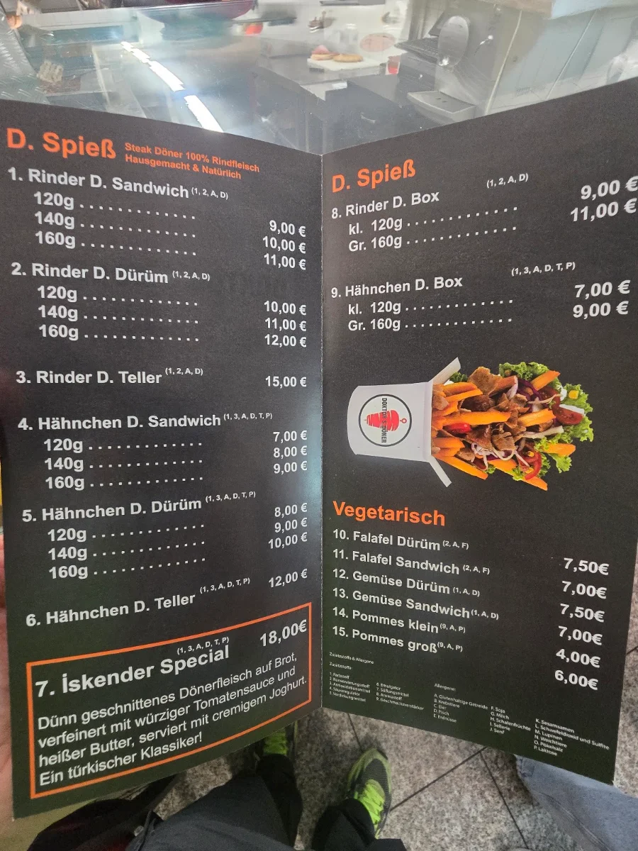 Speisekarte photo 3