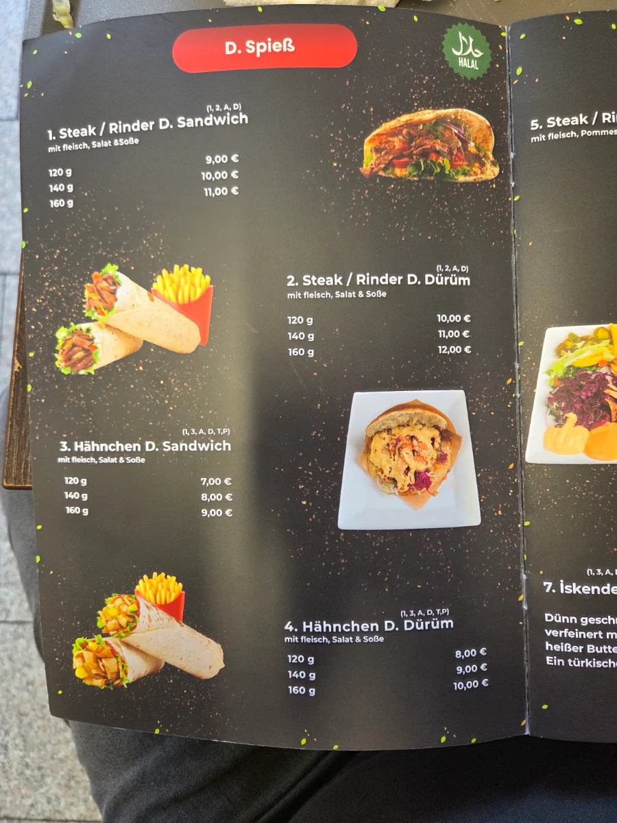 Speisekarte photo 6