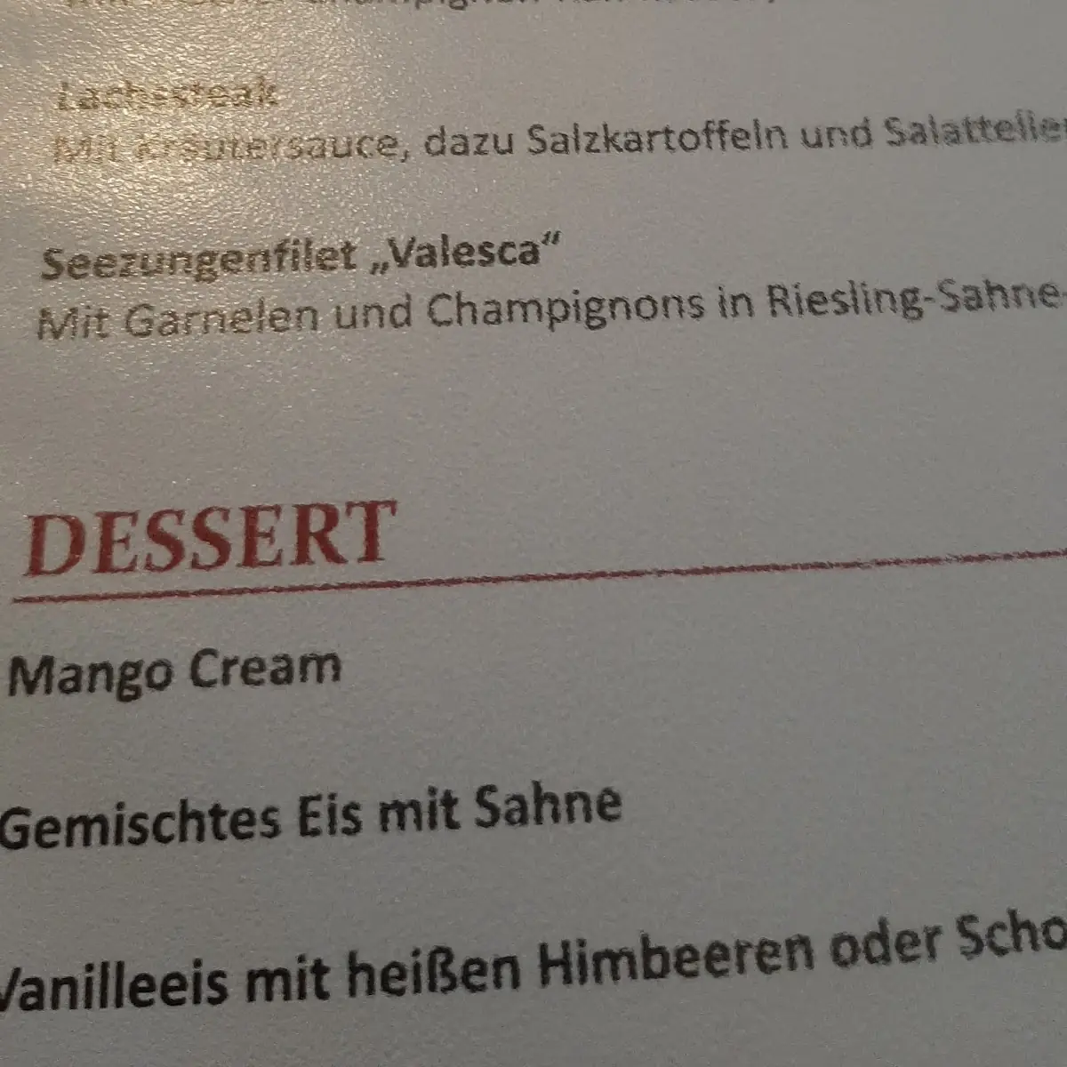 Speisekarte photo 3