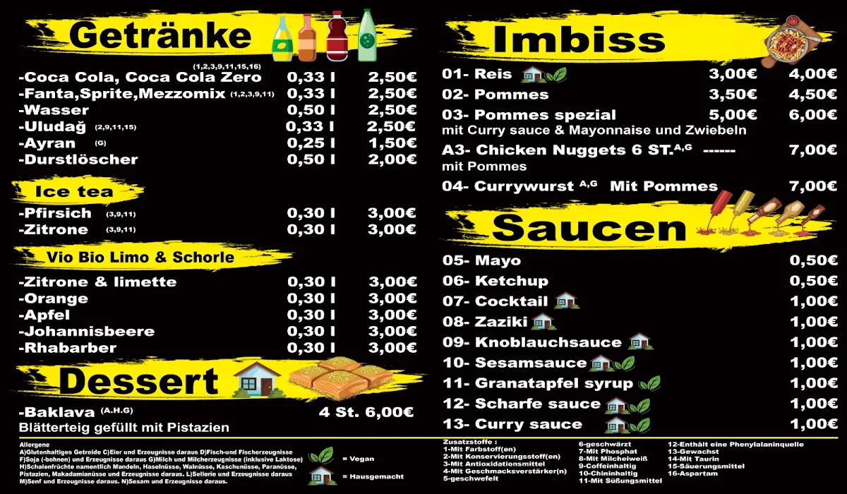Speisekarte photo 2