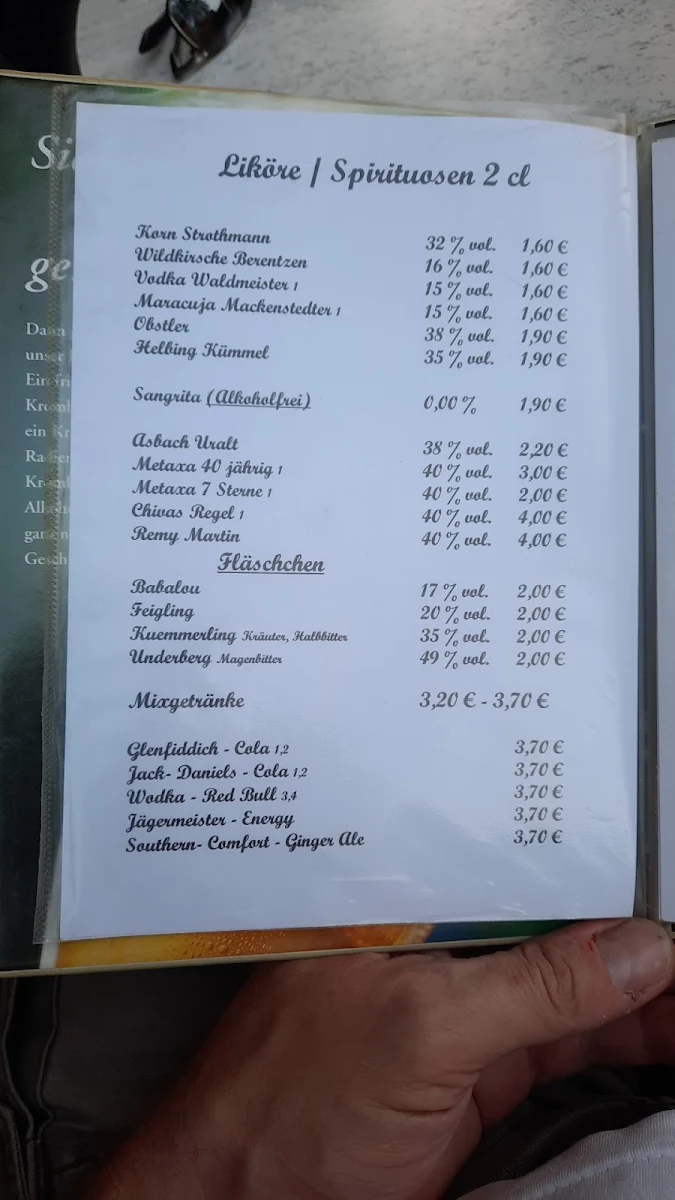 Speisekarte photo 1