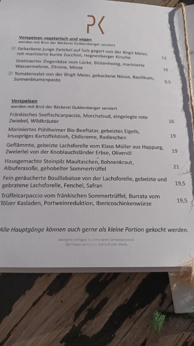 Speisekarte photo 3
