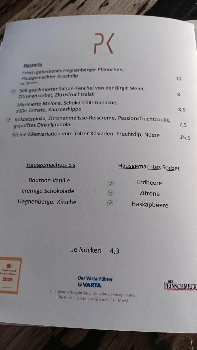 Speisekarte photo 4