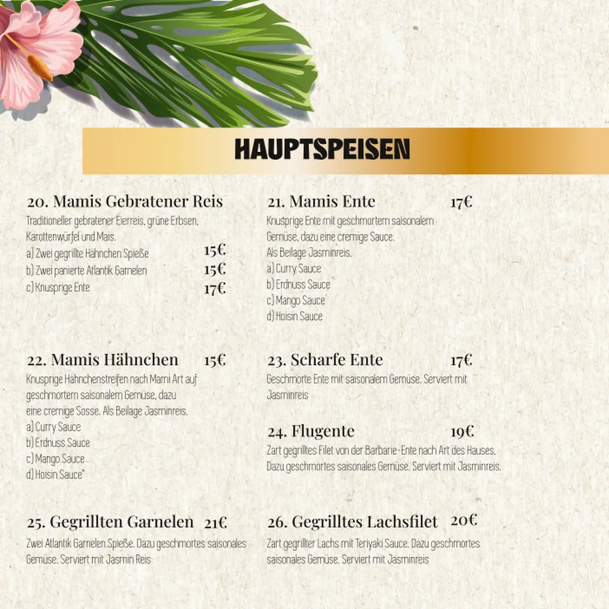 Speisekarte photo 6