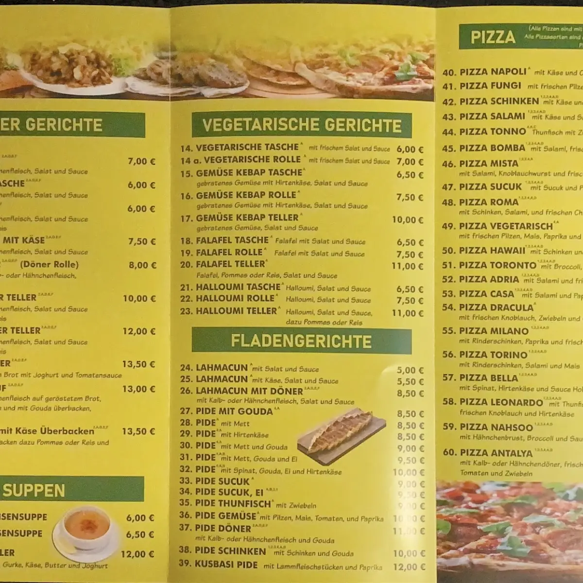 Speisekarte photo 1