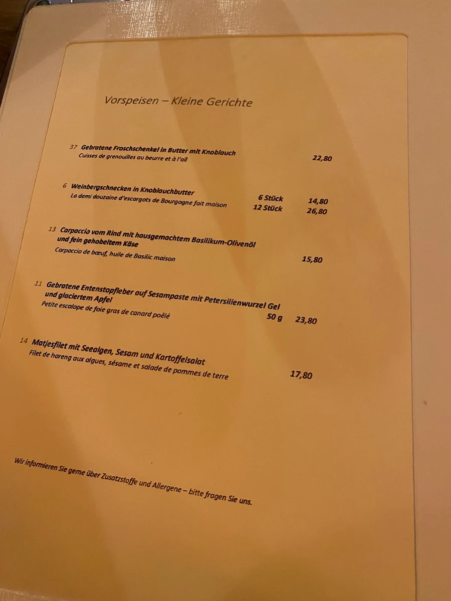 Speisekarte photo 7