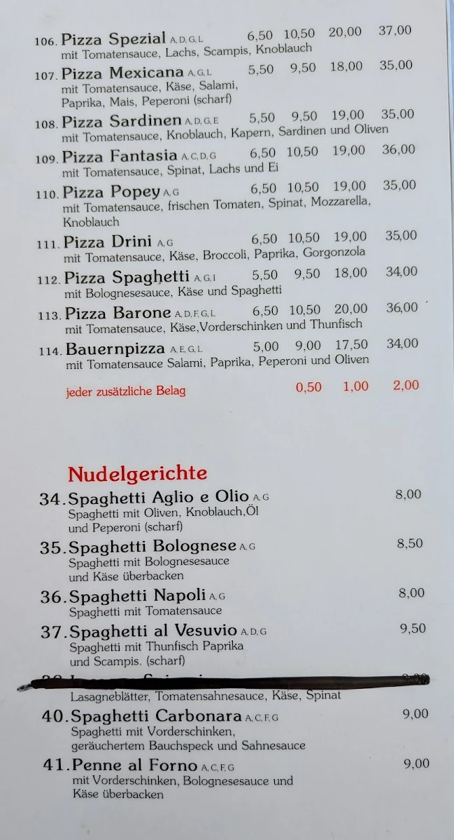 Speisekarte photo 1