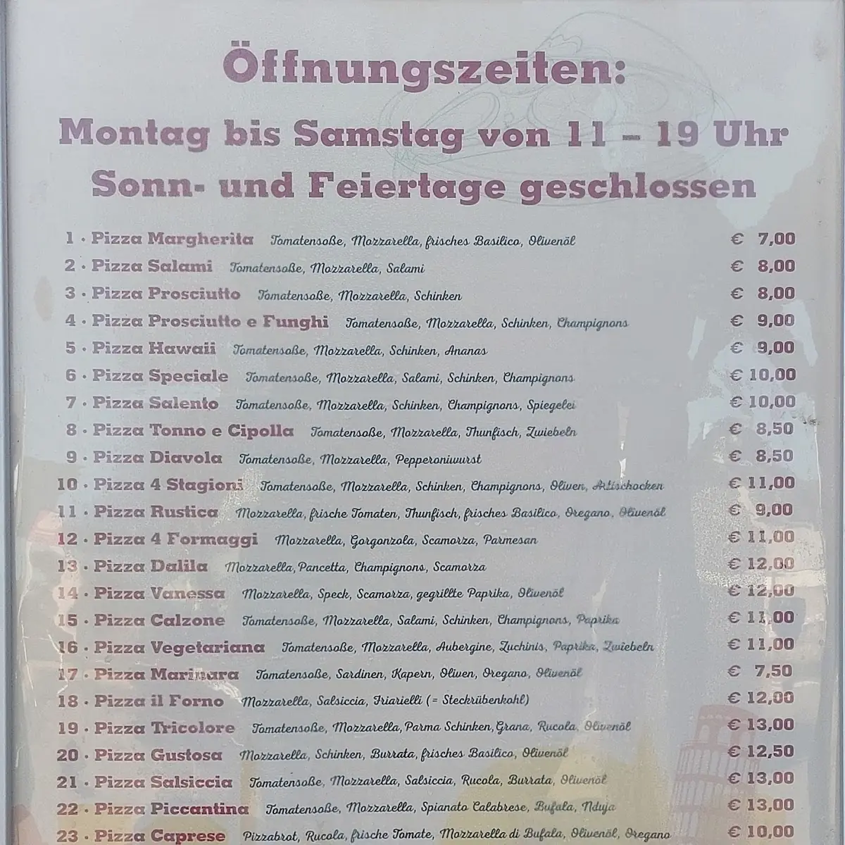 Speisekarte photo 2