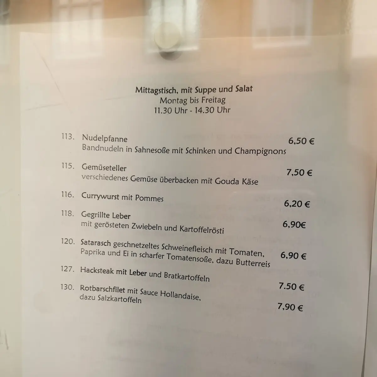 Speisekarte photo 10