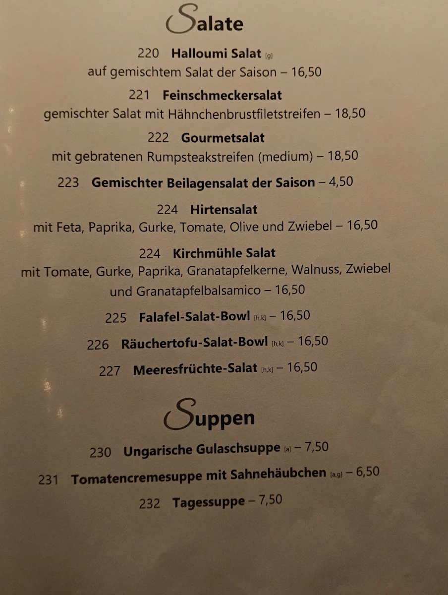 Speisekarte photo 1