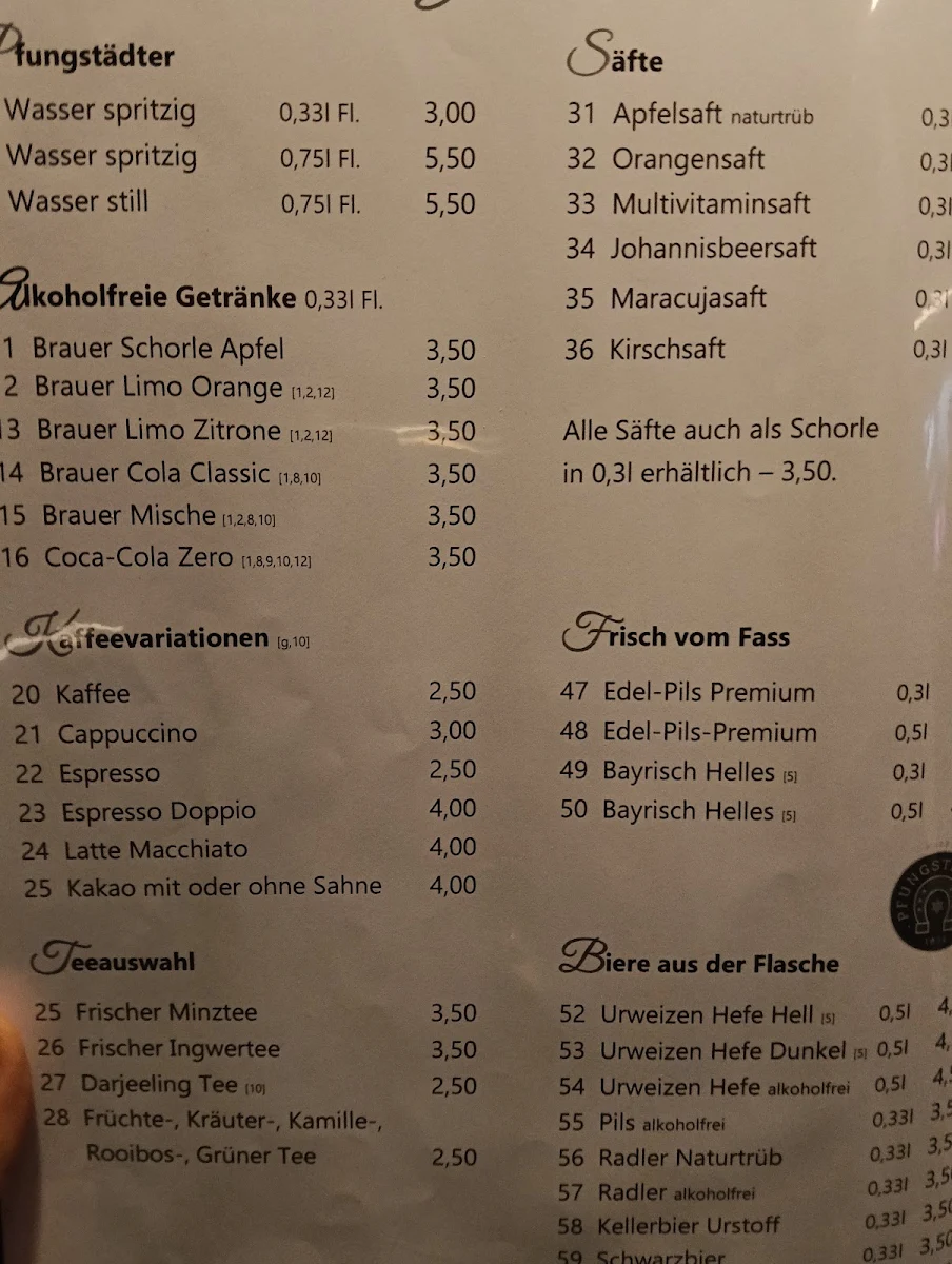 Speisekarte photo 3