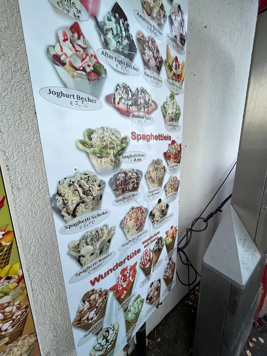Speisekarte, Tutti Frutti
