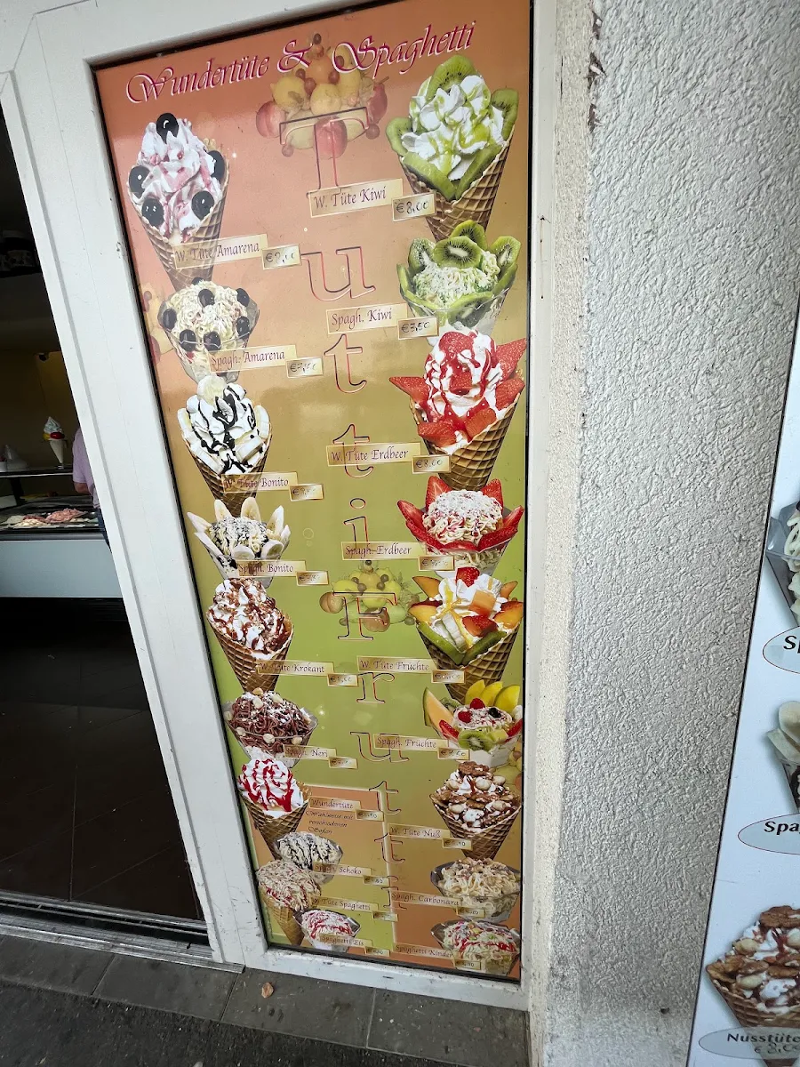 Speisekarte, Tutti Frutti