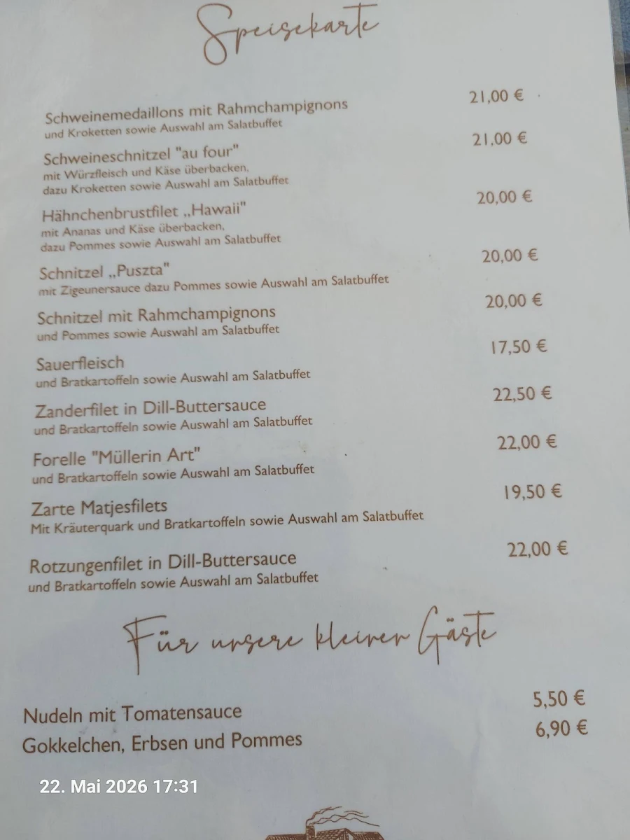 Speisekarte photo 1