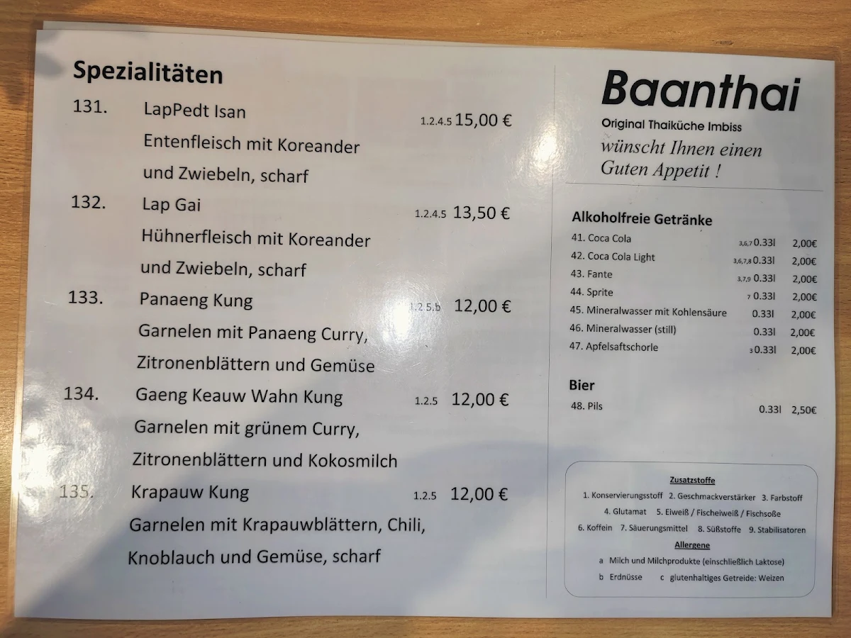 Speisekarte photo 1