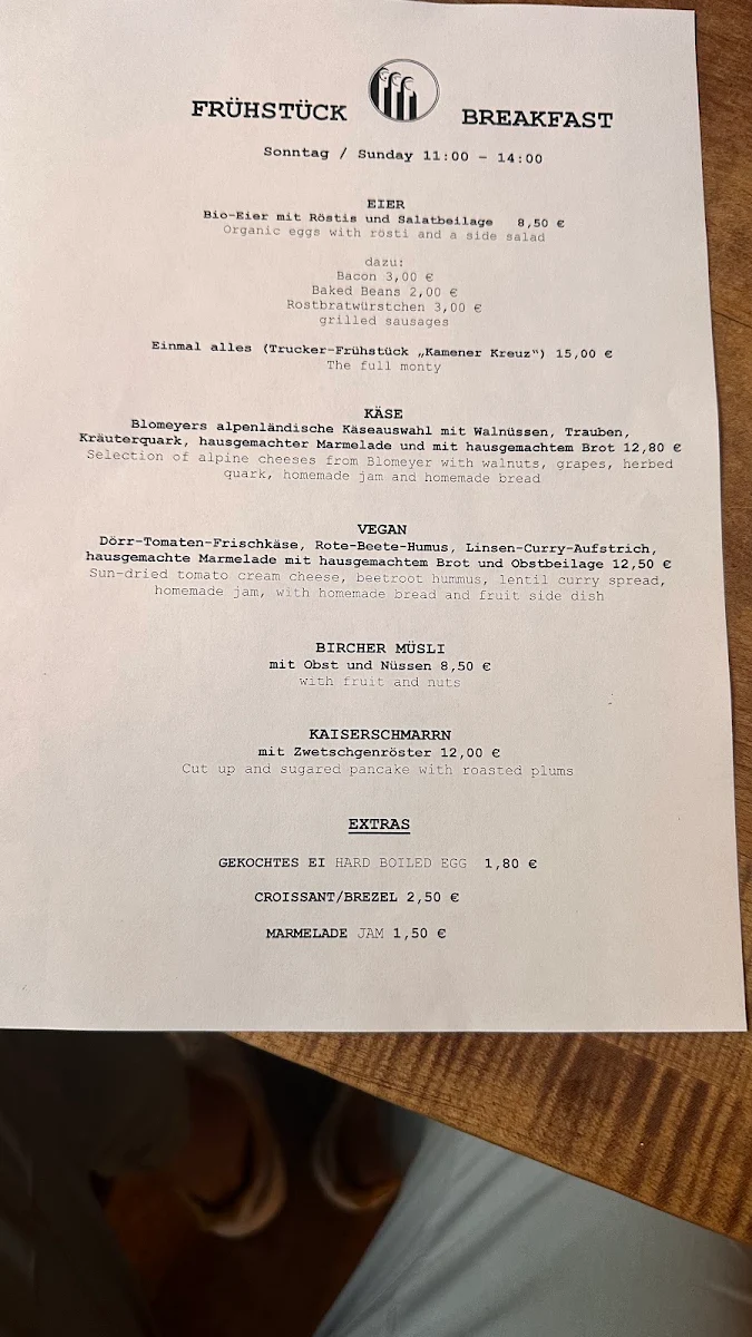 Speisekarte photo 2
