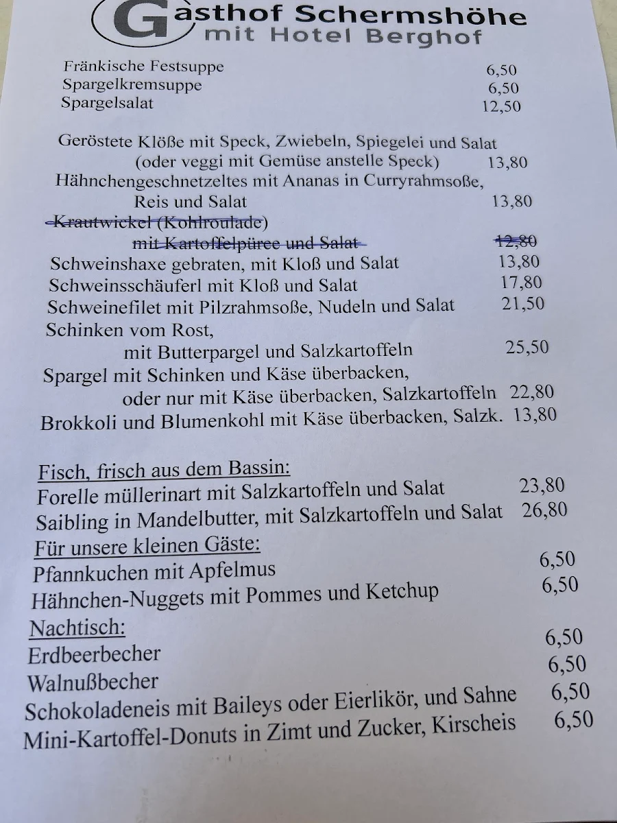 Speisekarte photo 1