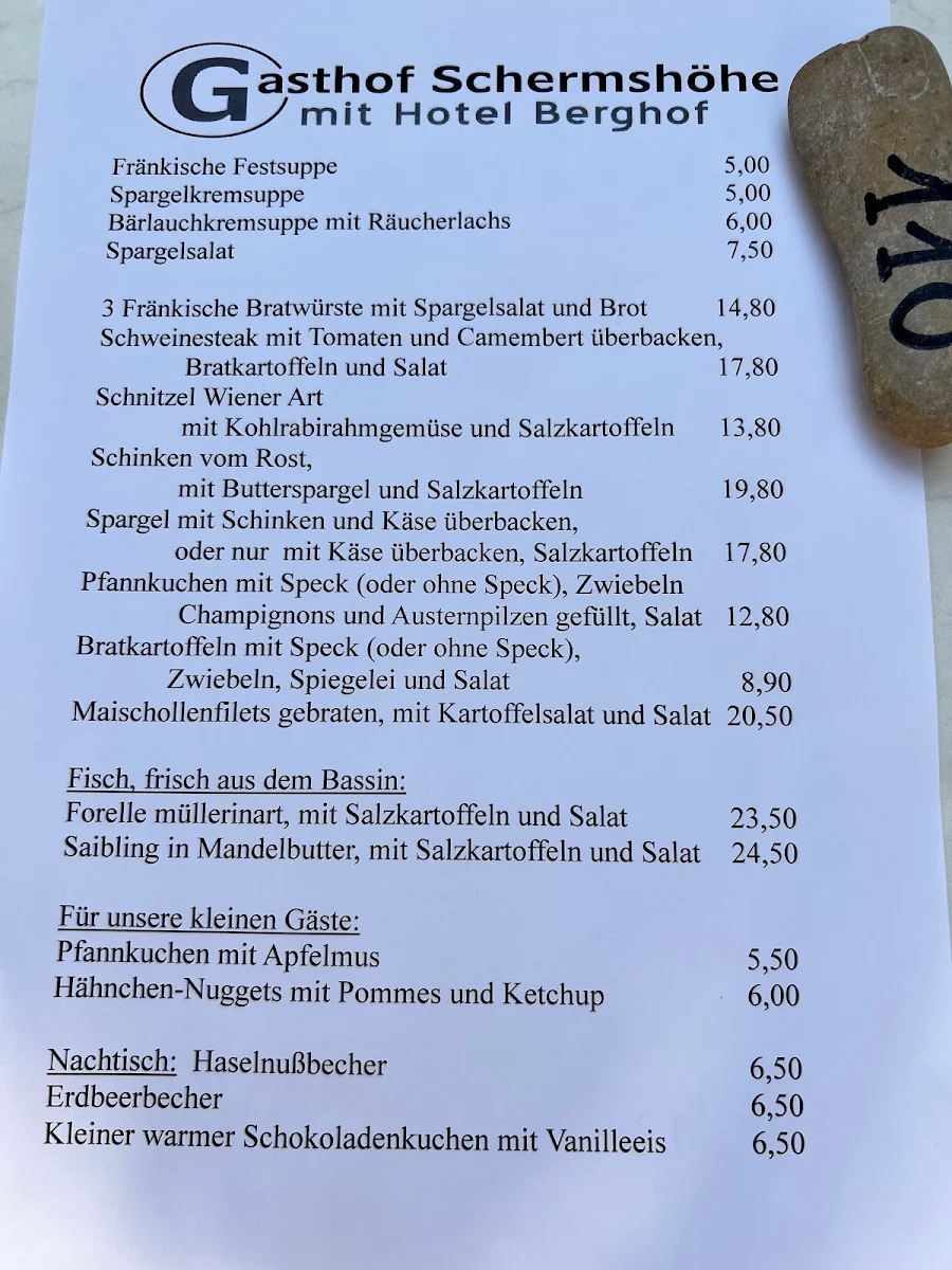 Speisekarte photo 2