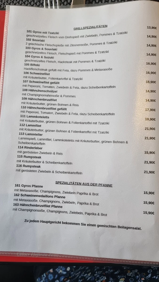 Speisekarte photo 1