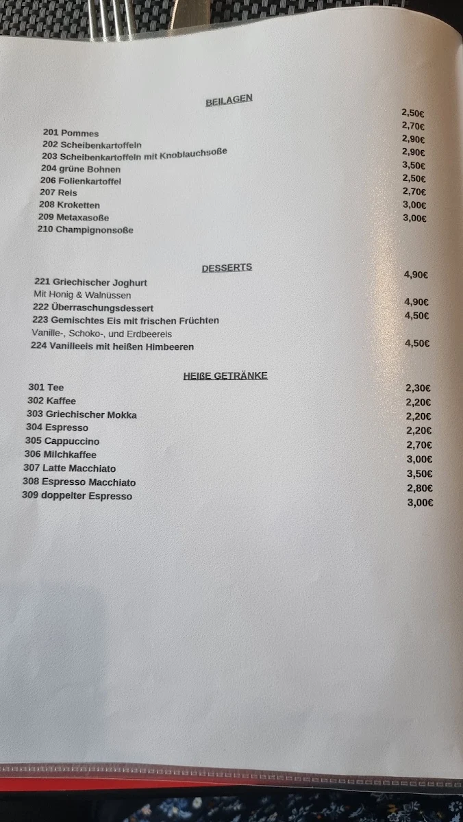 Speisekarte photo 3