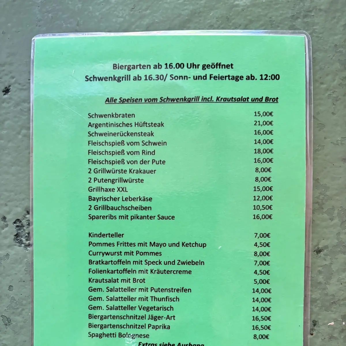 Speisekarte photo 3