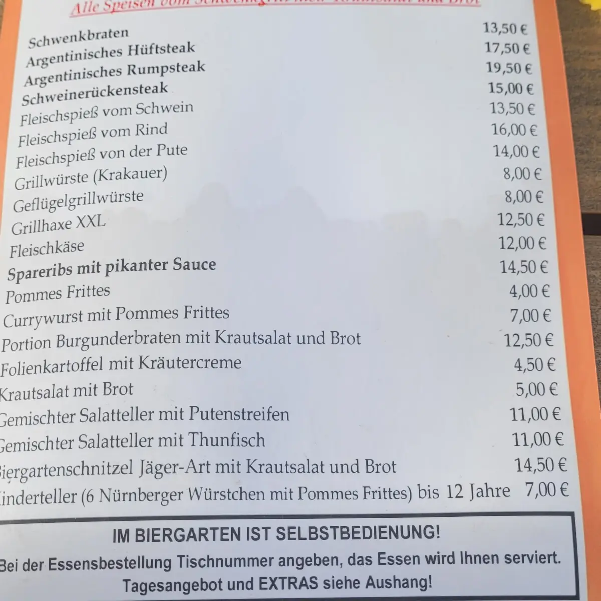 Speisekarte photo 8