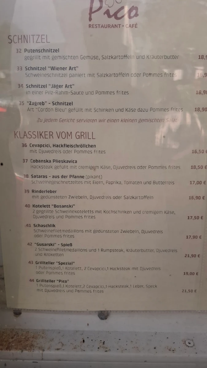 Speisekarte photo 3