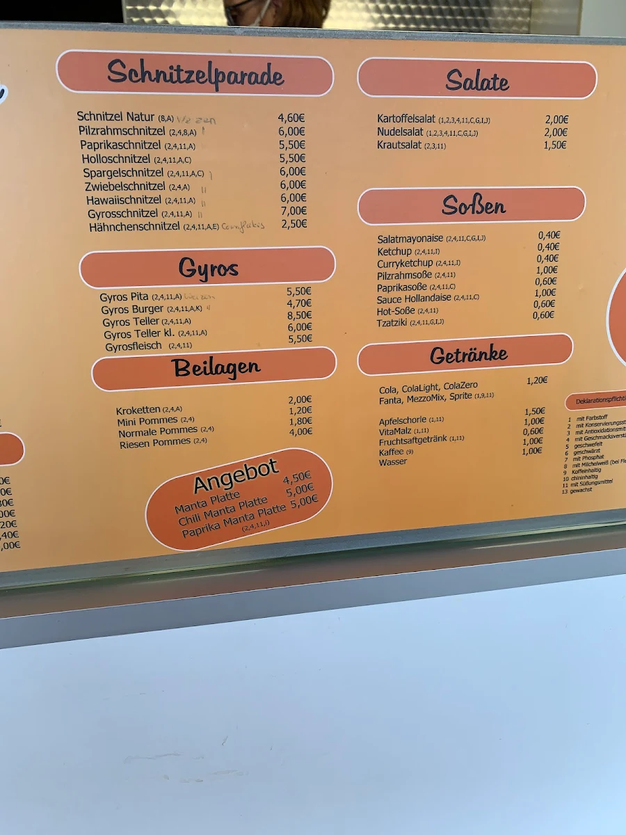 Speisekarte photo 2