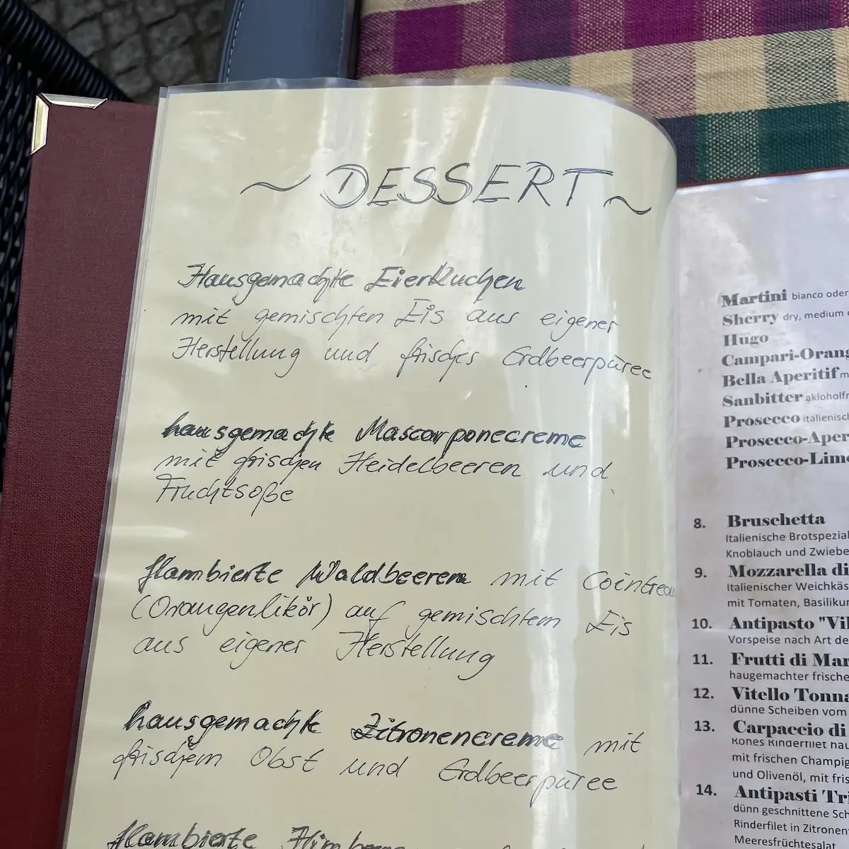 Speisekarte photo 5
