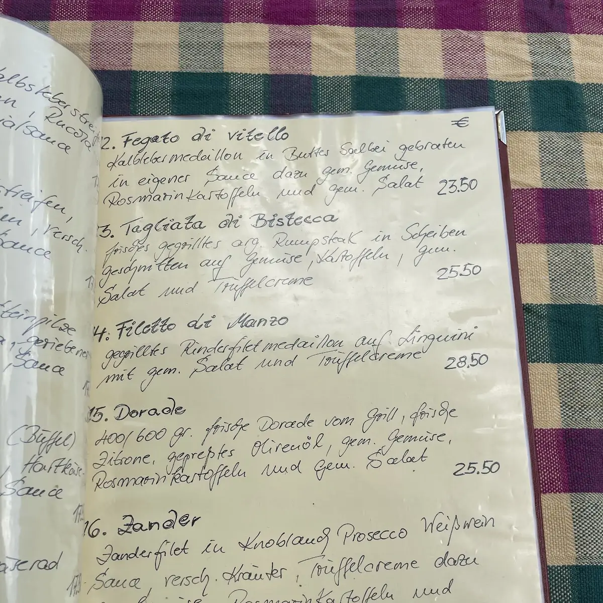 Speisekarte photo 9