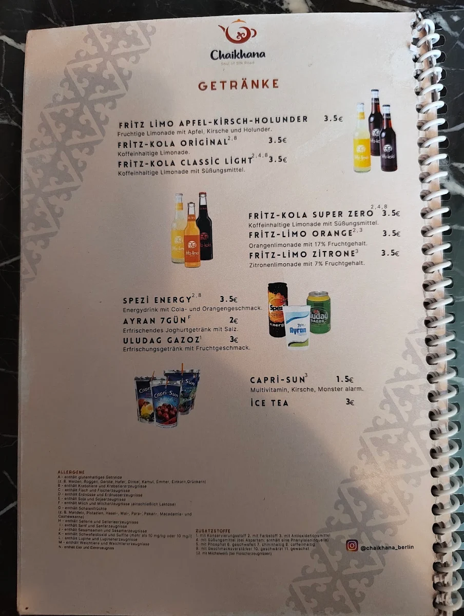 Speisekarte photo 6