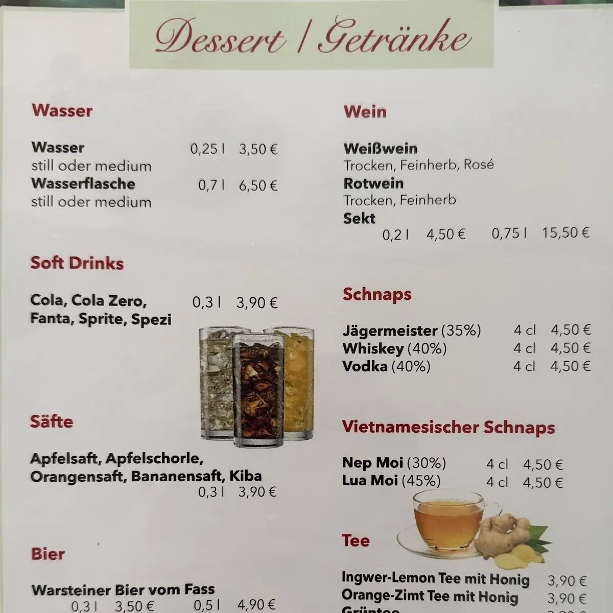 Speisekarte photo 10