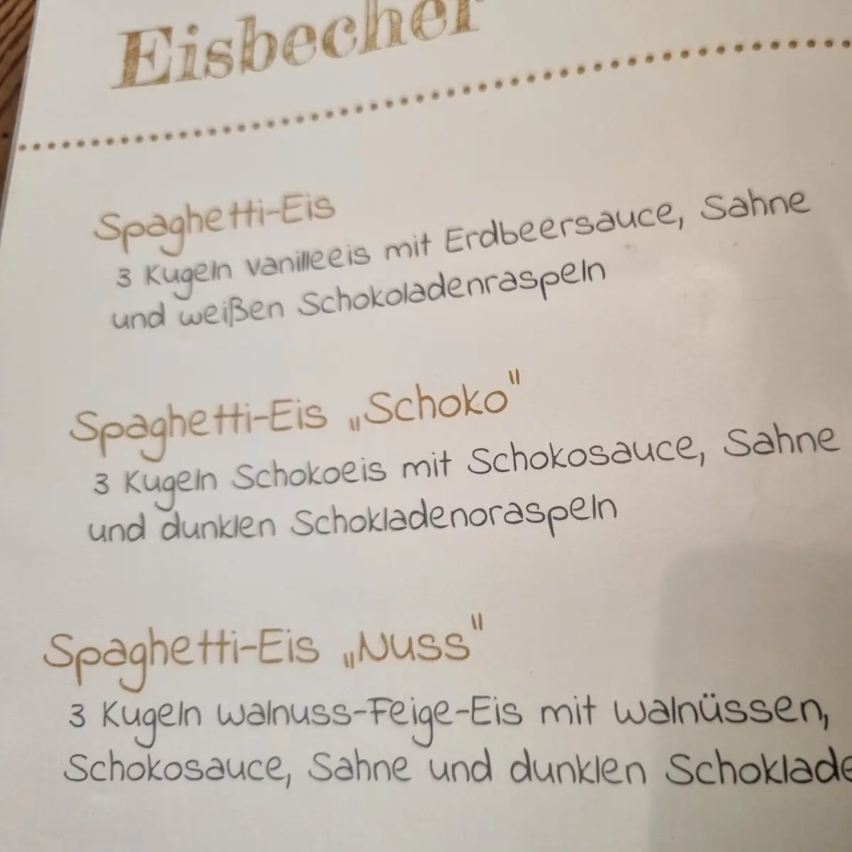Speisekarte photo 8