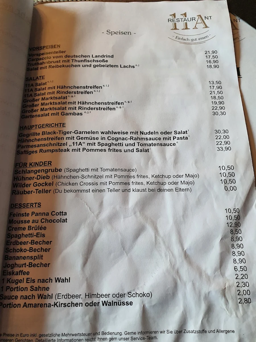 Speisekarte photo 3