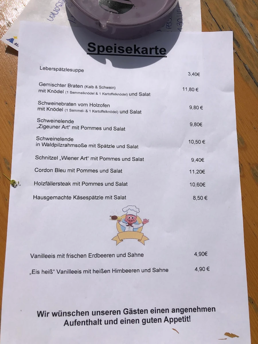 Speisekarte photo 1