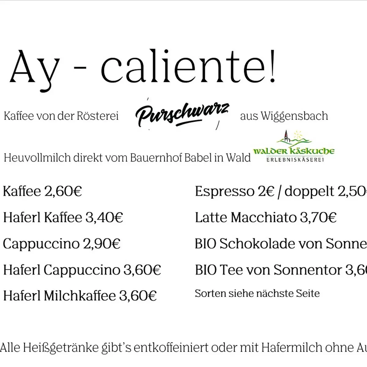 Speisekarte photo 4