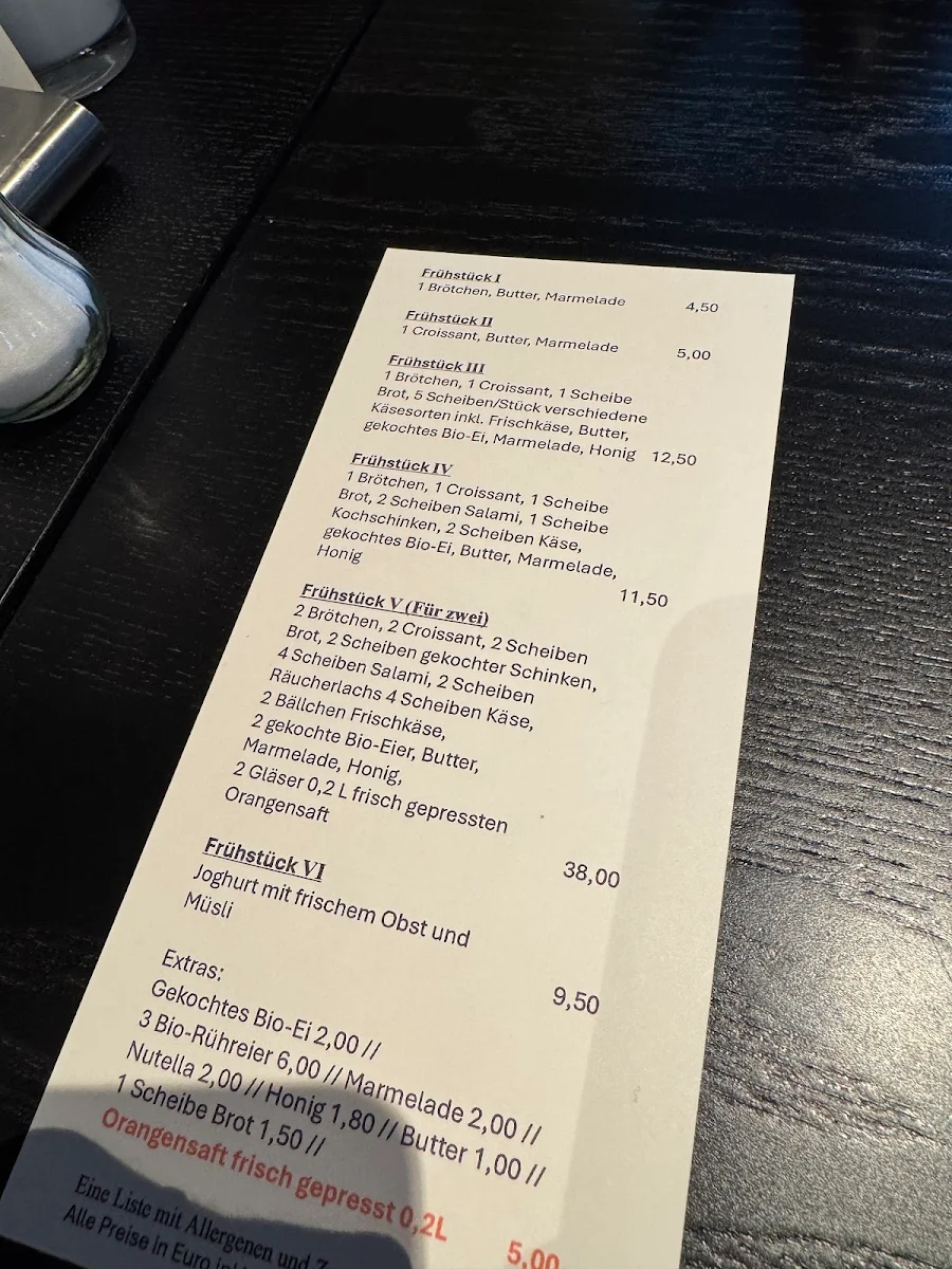 Speisekarte photo 3