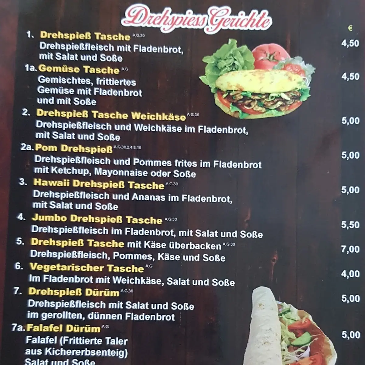 Speisekarte photo 6