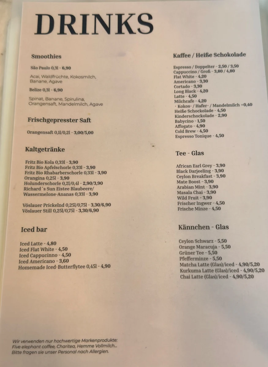 Speisekarte photo 3