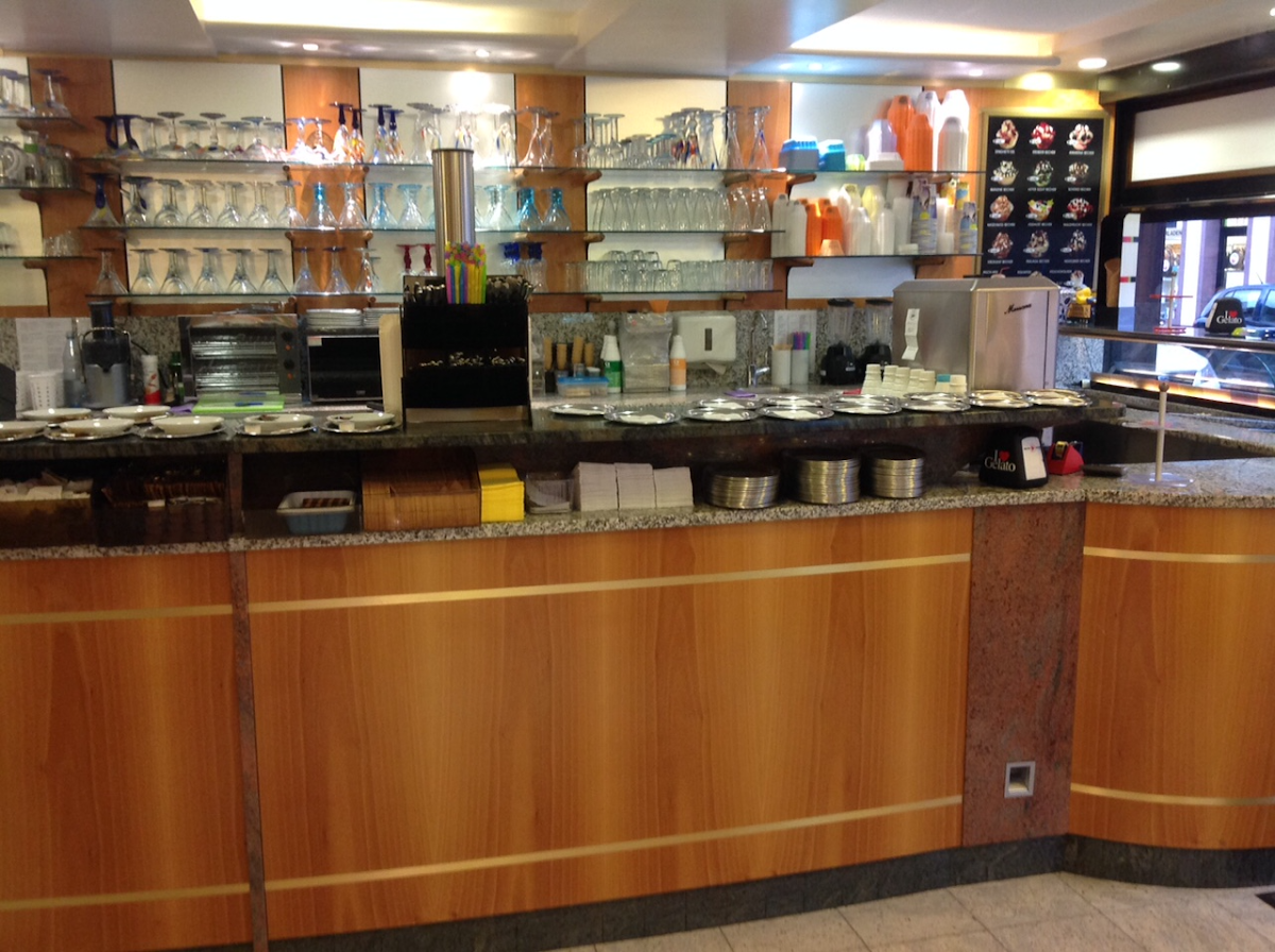 Atmosphäre, Eis Café Venezia