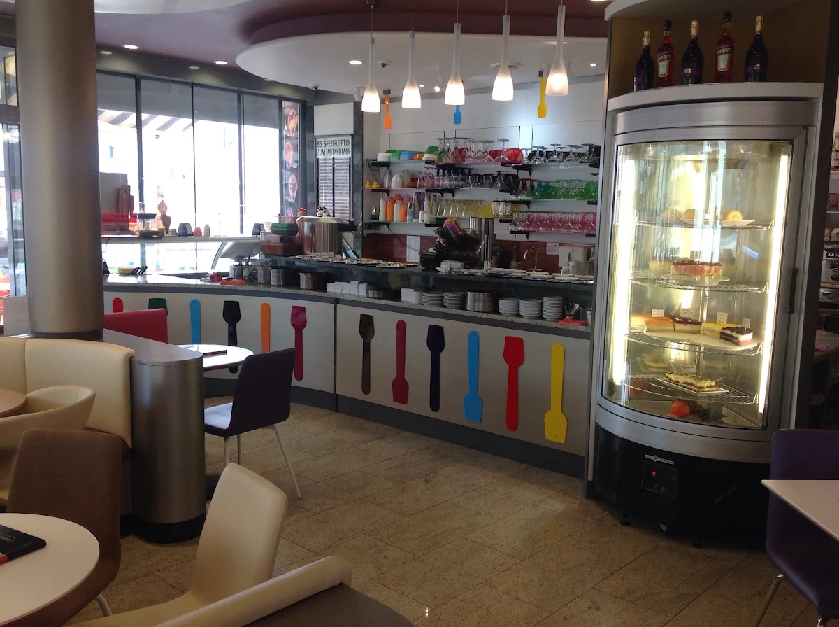 Atmosphäre, Eis Café Venezia