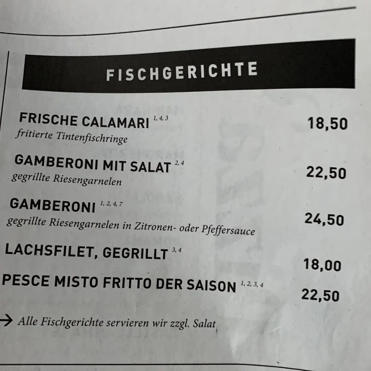 Speisekarte photo 10