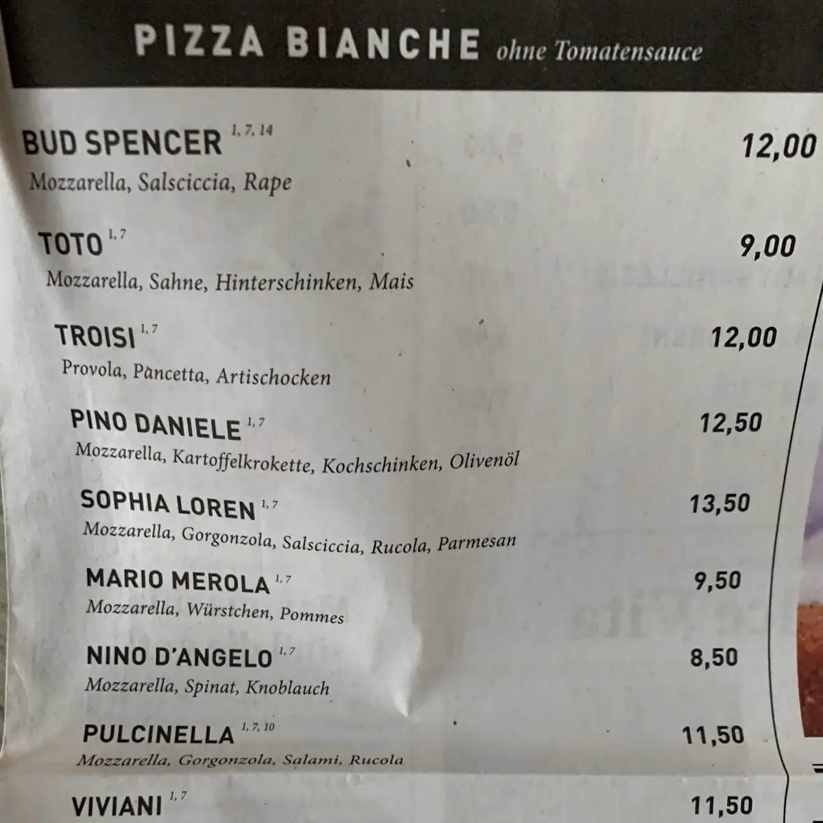 Speisekarte photo 5