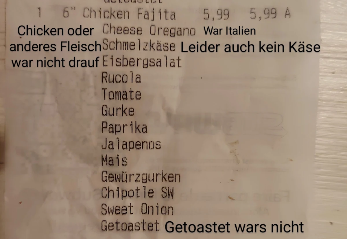Speisekarte photo 1