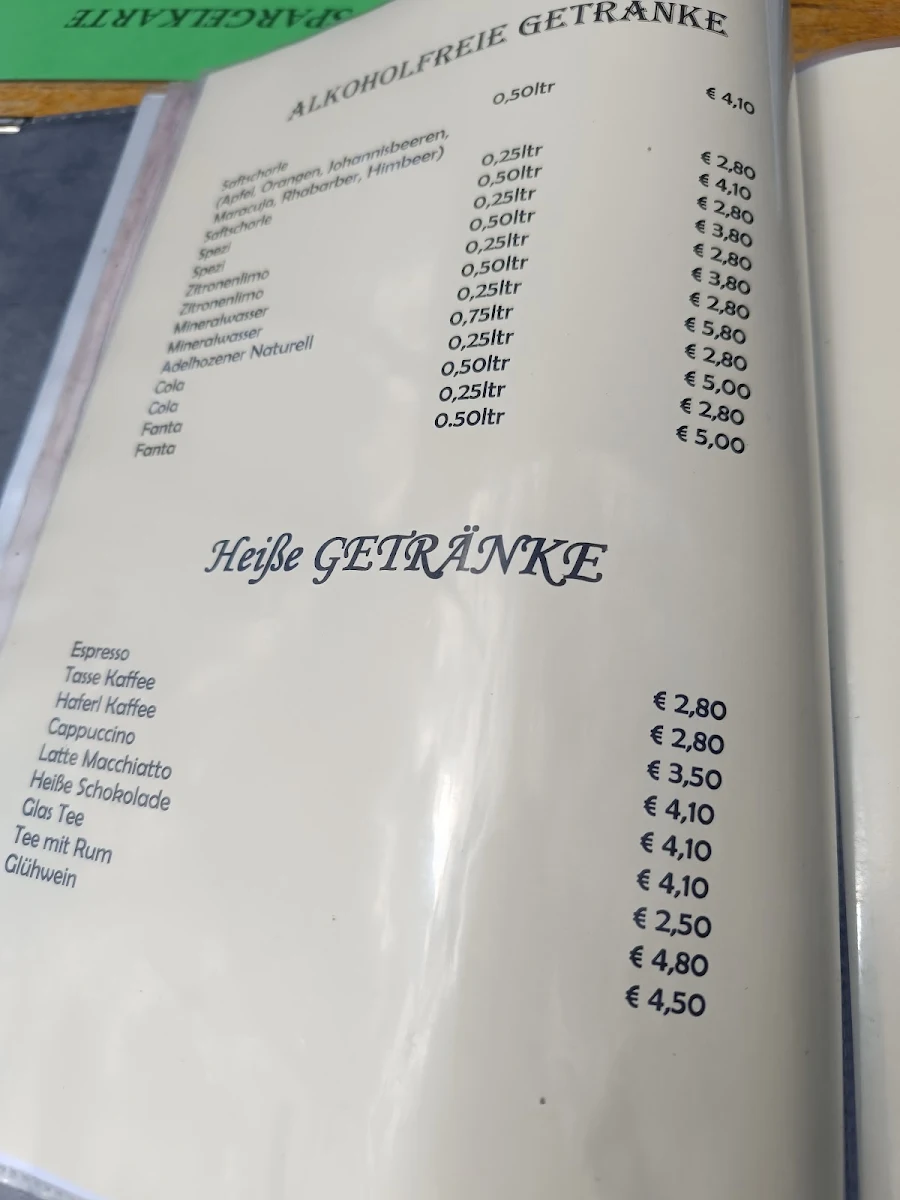 Speisekarte photo 4