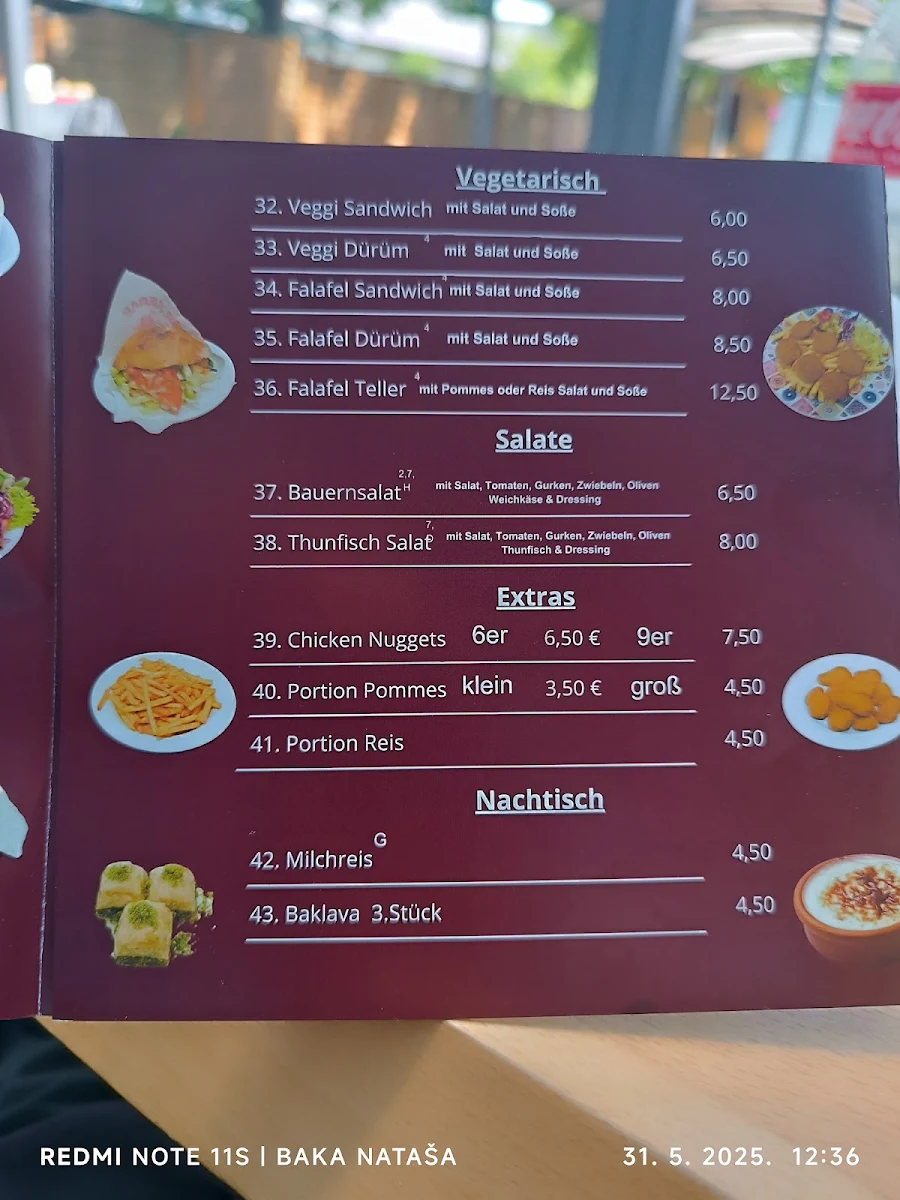 Speisekarte photo 2