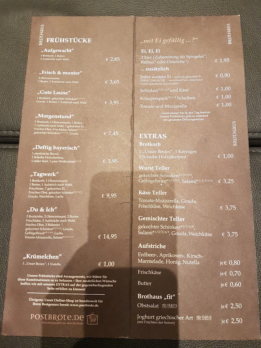 Speisekarte photo 1