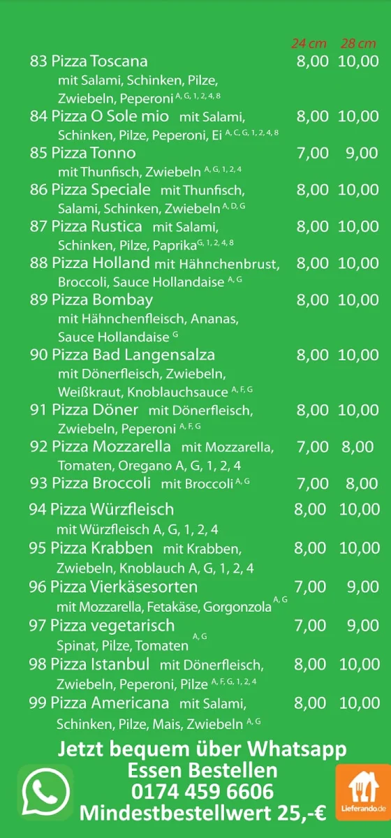 Speisekarte photo 1