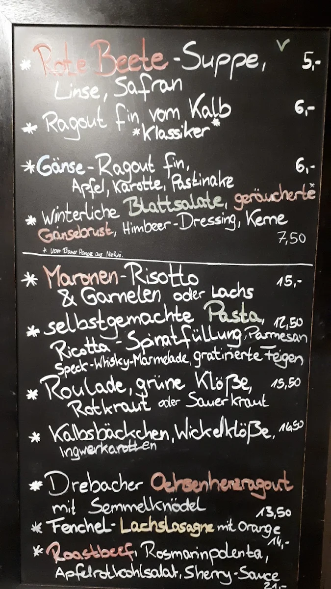 Speisekarte photo 2
